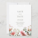 Search for flower wedding save the dates Minimalist