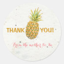 Search for pineapple thank you stickers Beach