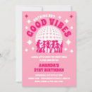 Search for good vibes invitations Party