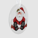 Search for santa claus face christmas tree decorations Jolly