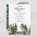 Search for forest retirement party invitations Pine trees