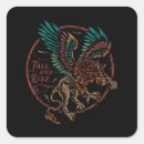 Search for fall square stickers Animal