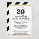 Search for 20th anniversary invitations Sophisticated