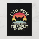 Search for introverted postcards Cat