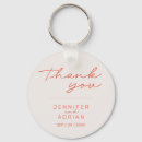 Search for red wedding key rings Initial