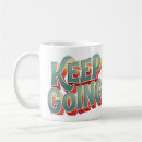 Search for vintage style typography mugs Motivational quote