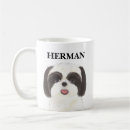 Search for shih tzu mugs Black and white