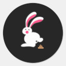 Search for funny rabbit stickers Cute