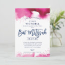 Search for modern bar bat mitzvah invitations Simple