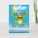 Search for jumping frog postcards Funny