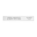 Search for happy new year return address labels Merry christmas