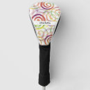 Search for rainbow golf head covers Monogrammed