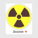Search for nuclear symbol stickers Radioactive
