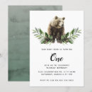 Search for woodland bear invitations Baby
