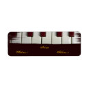 Search for piano return address labels Musical