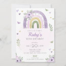 Search for boho rainbow birthday invitations Rainbow of fun