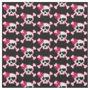 Search for skull fabric Girly
