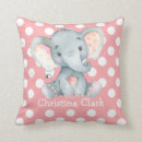 Search for pink elephant cushions Girl