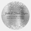 Search for silver foil envelope seals Elegant