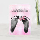 Search for new baby granddaughter cards Newborn