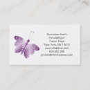 Search for purple butterfly business cards Butterflies