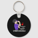 Search for be unbreakable key rings Cancer