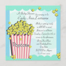 Search for popcorn baby shower invitations For her