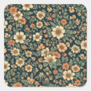 Search for vintage floral pattern stickers Green