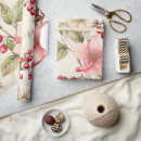 Search for pink poinsettia wrapping paper Pastel