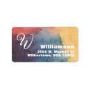Search for red white and blue return address labels Elegant