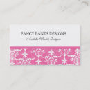 Search for damask business cards Vintage
