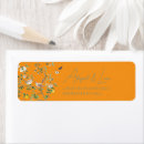 Search for birds return address labels Chinoiserie