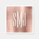 Search for monogrammed monogram initial letter napkins Initials