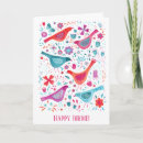 Search for watercolor bird painting cards Flower