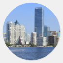 Search for miami skyline stickers City life