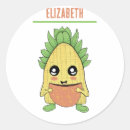 Search for funny vegetable stickers Cartoon