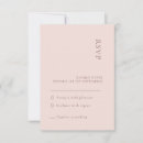 Search for reply for wedding invitations Pink