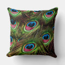 Search for feathers pattern cushions Peacock