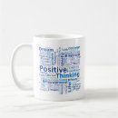 Search for positive word mugs Blue