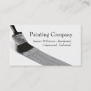 Search for commercial painter business cards Paint contractor
