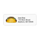 Search for taco return address labels Mexican