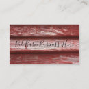 Search for barn wood business cards Vintage
