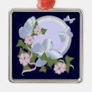 Search for silver butterfly christmas tree decorations Nature