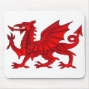 Search for welsh dragon mousepads Patriotic