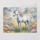 Search for unicorn postcards Flowers
