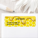 Search for honey return address labels Beekeeper