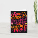 Search for love is patient cards Modern