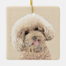 Search for miniature christmas tree decorations Poodle