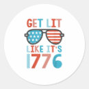 Search for funny 4th of july stickers America