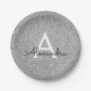 Search for 25th silver anniversary plates Glitter